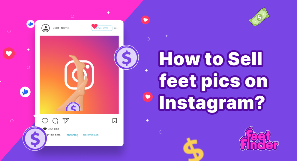 Sell Feet Pics on Instagram